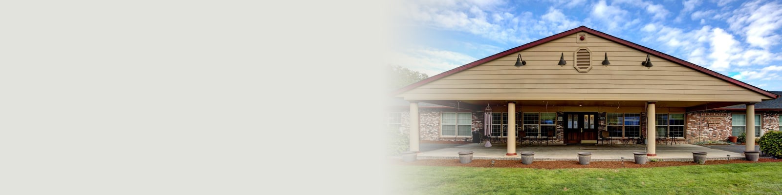 Timberline Post Acute front entrance