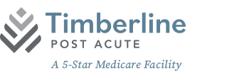 Timberline Post Acute logo, with 5 star
